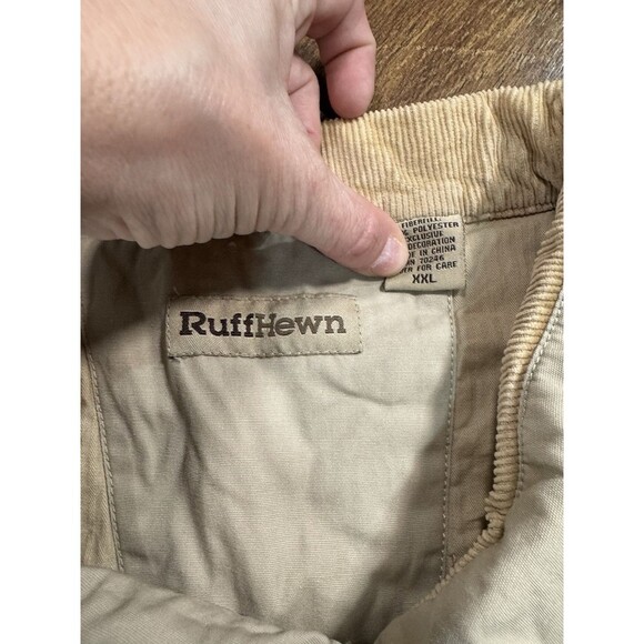 RuffHewn Insulated Utility Hunting Outdoor Vest Women’s XXL Tan Khaki Pockets - Picture 3 of 6